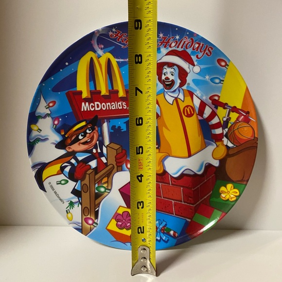 McDonald’s Happy Holidays Collectible Plate Christmas 2005 Hamburgler Sun Coast - Picture 4 of 11